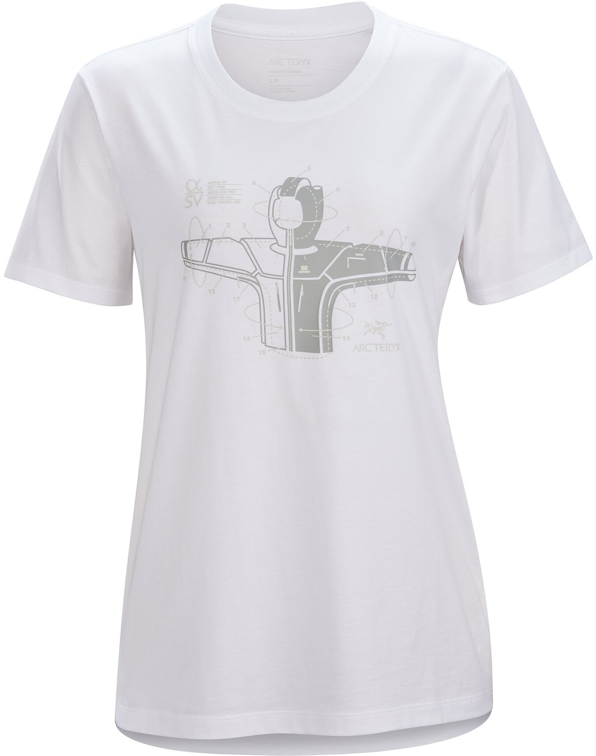 T-shirt Arc'teryx Arc'hive Donna Bianche - IT-333547